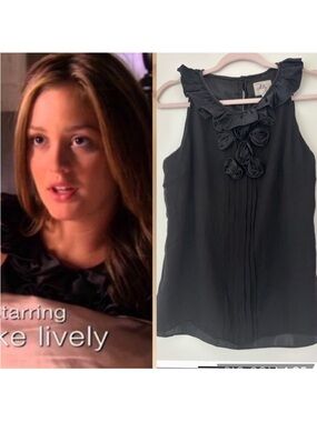 Blair Waldorf Milly Rosette Top 10